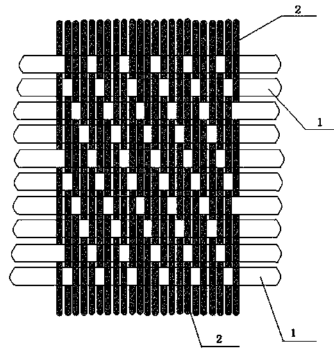 Woven fabric with electromagnetic wave shielding function