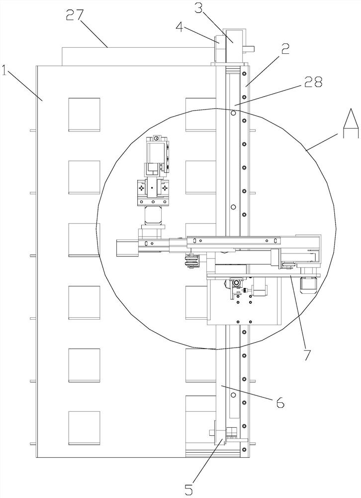 A fire protection system for a high-rise building