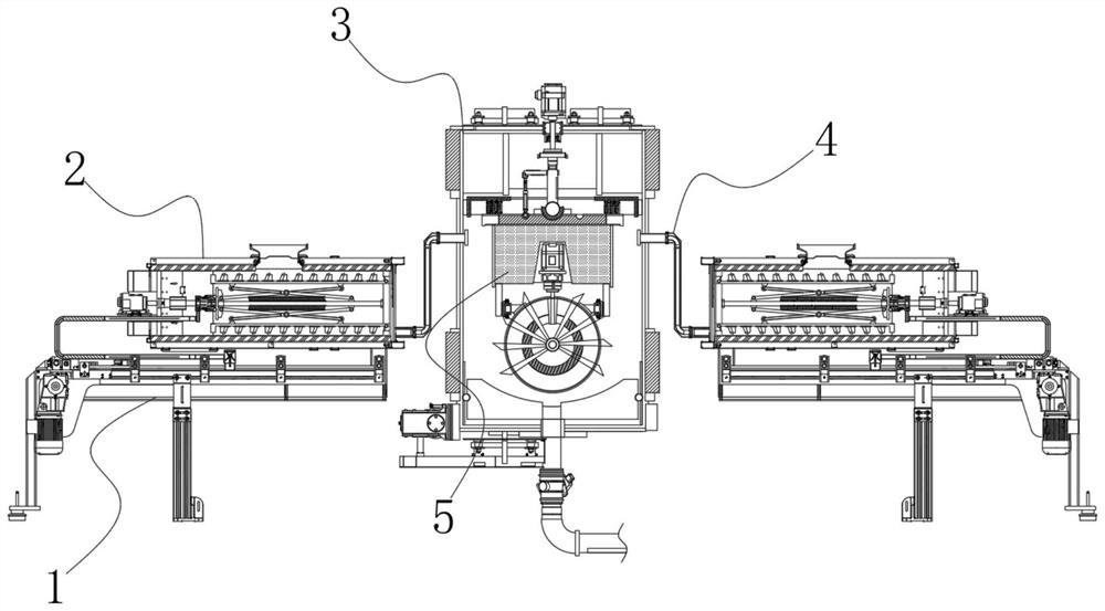 Titanium black modified degradable plastic and production system