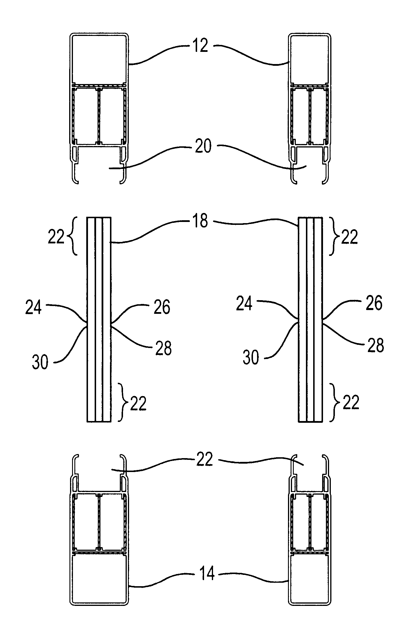 Vinyl beam reinforcement apparatus and method