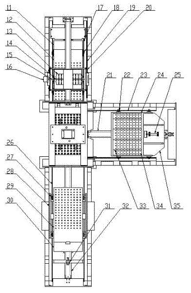 Automatic assembling machine for bead-spitting fireworks