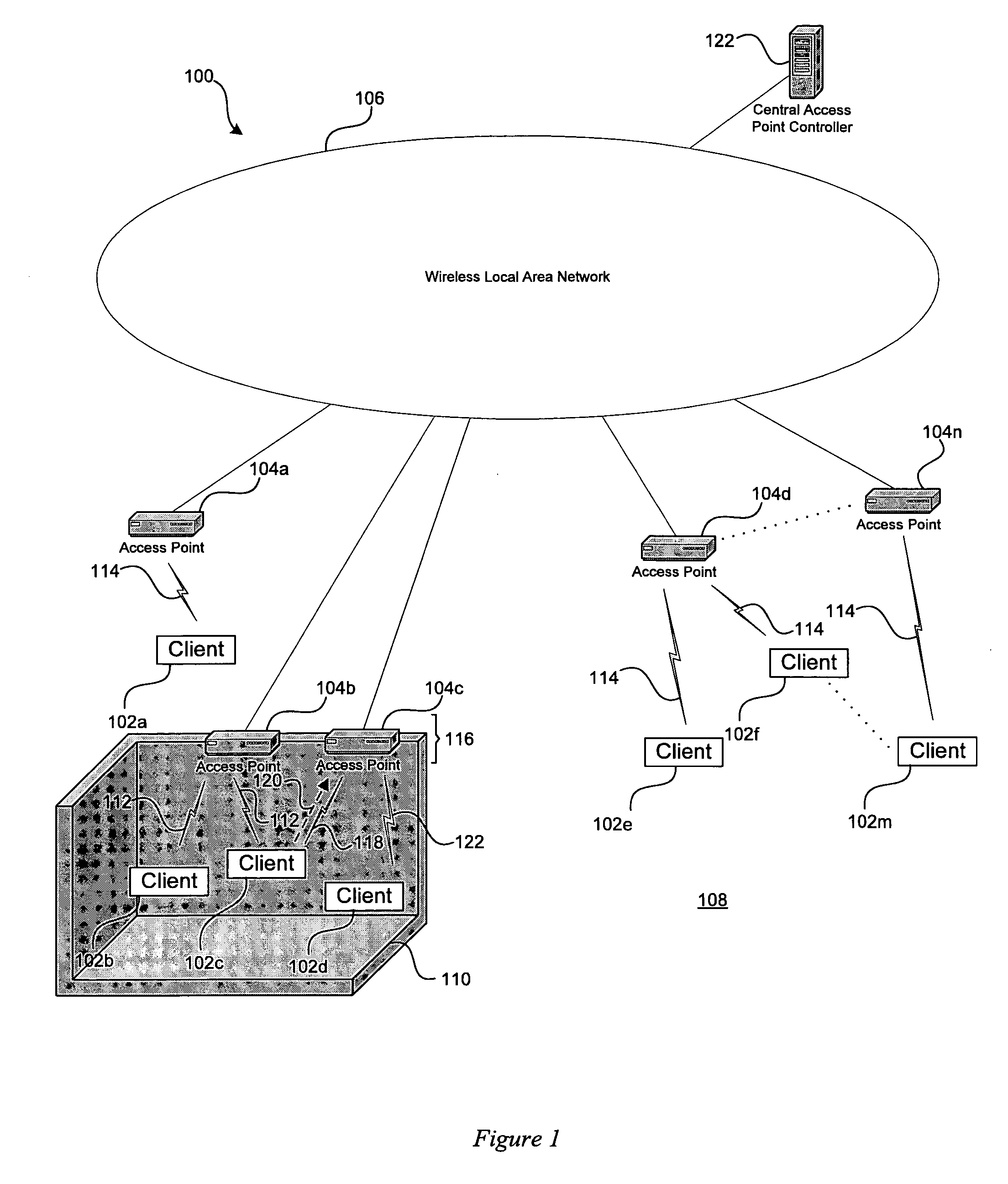 Method for multicast load balancing in wireless LANs