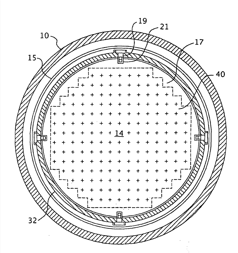 Nuclear reactor alignment plate configuration
