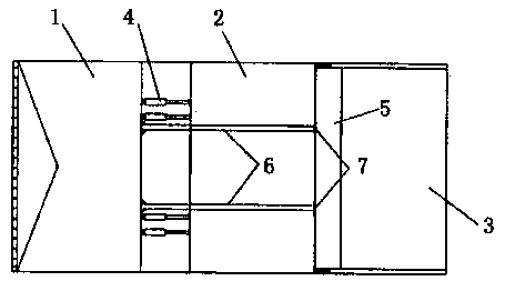 Construction method of corner compensation for large-diameter and large-curvature pipe jacking