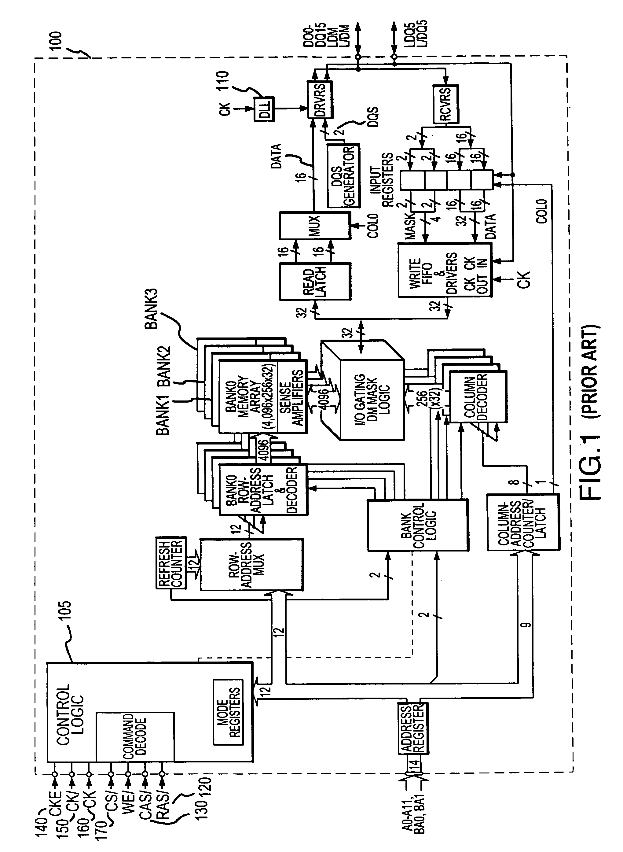 System and method for power saving delay locked loop control by selectively locking delay interval