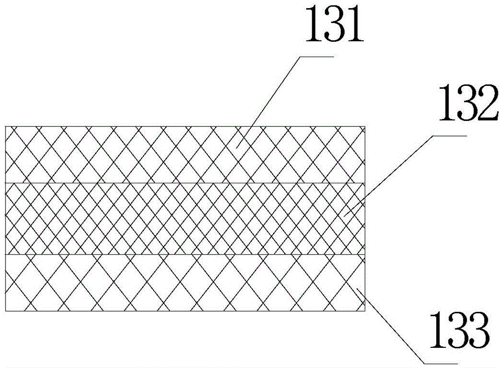 An easy-to-tear dry composite sheet and its production method