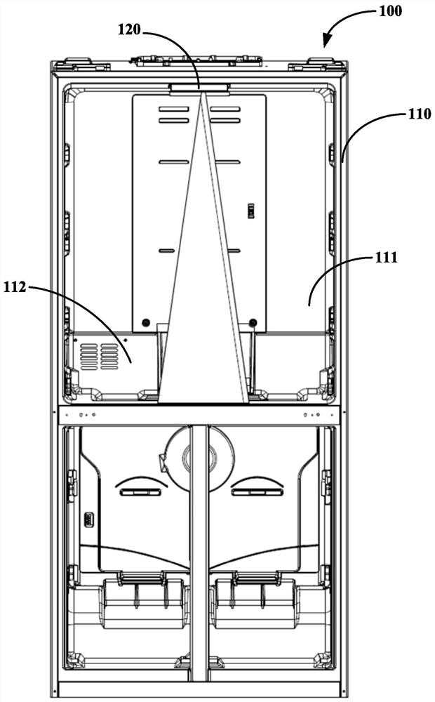 Refrigerator with internal projection function