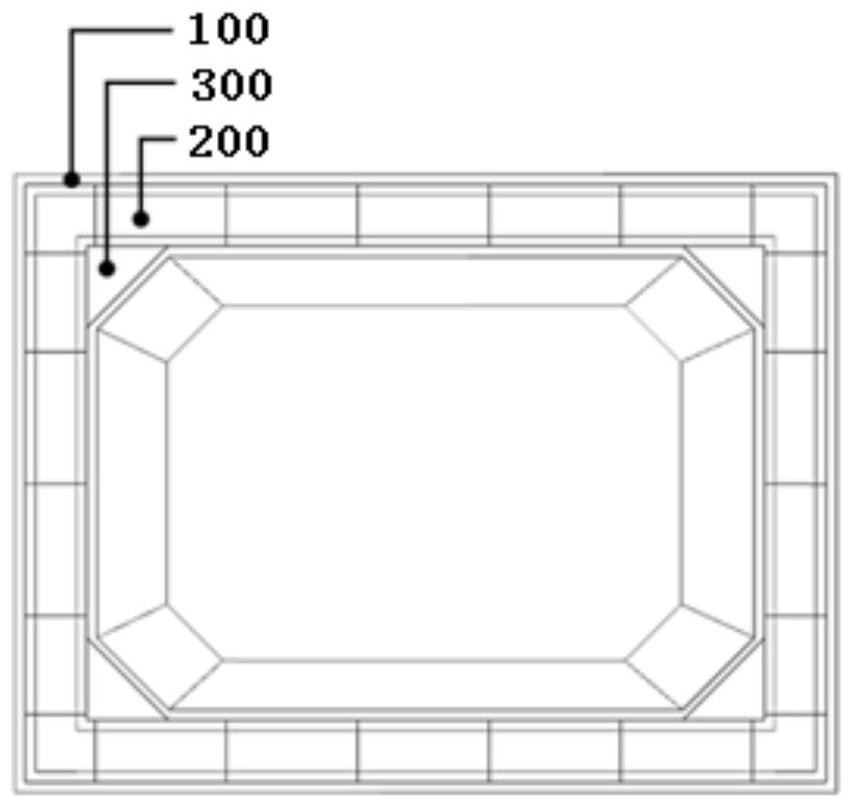 A kind of box structure based on perforated steel plate and preparation method thereof