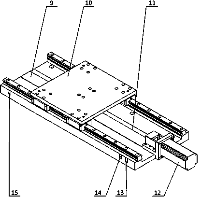 Large profile automatic measurement assisting device based on laser tracker