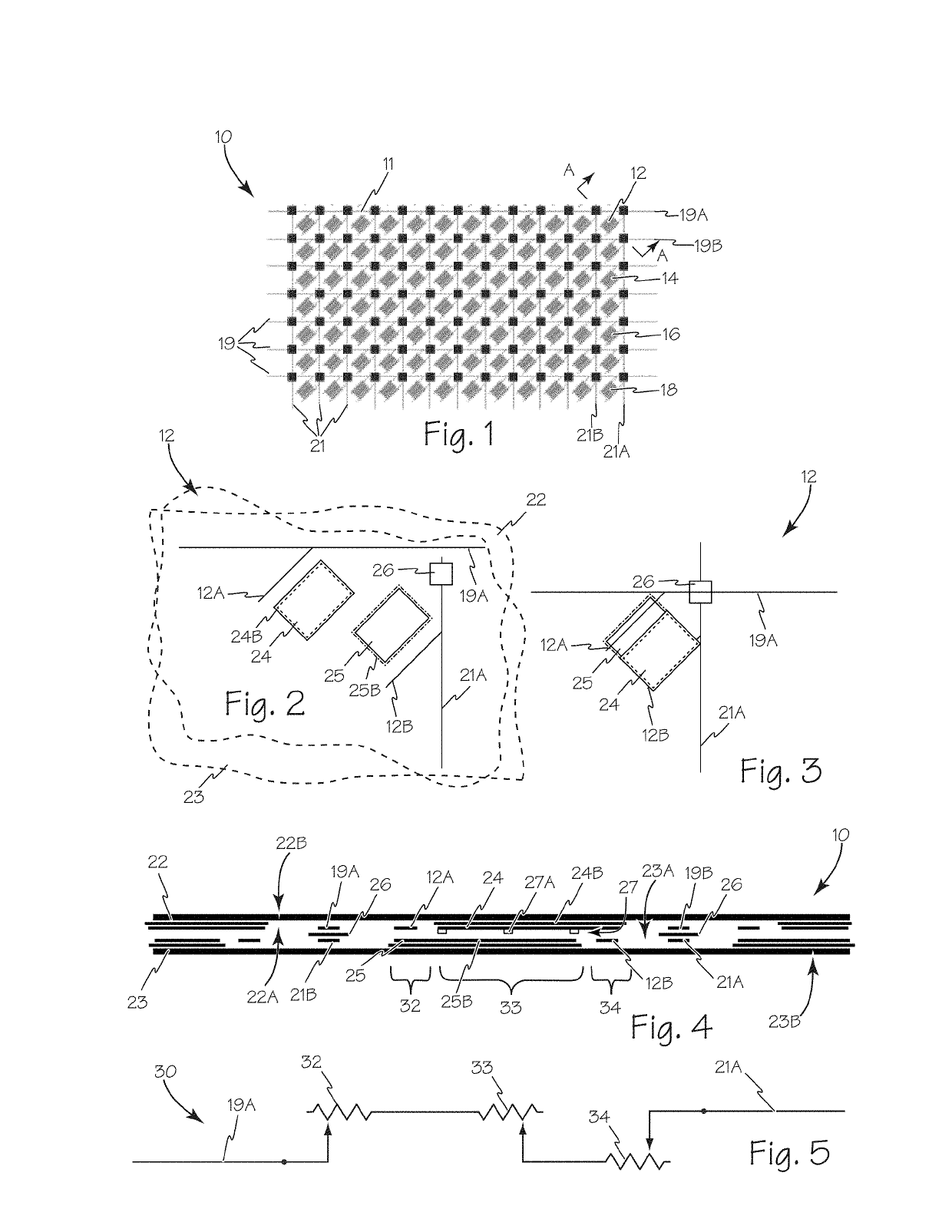 Metalized polyester film force sensors