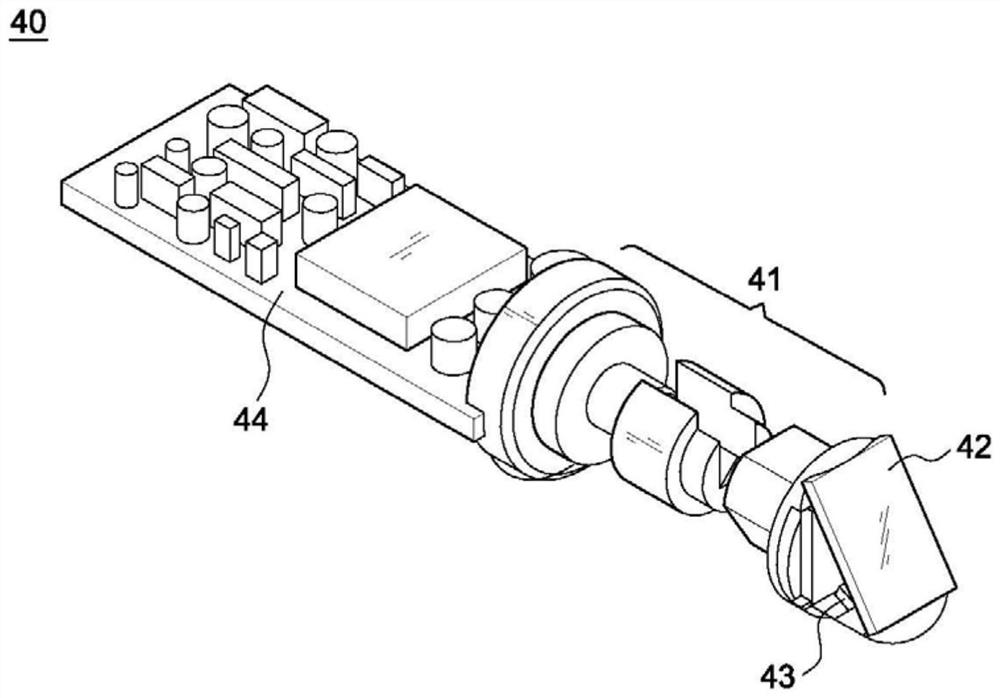 Electrically pumped photonic crystal surface-emitting laser element with light detection structure