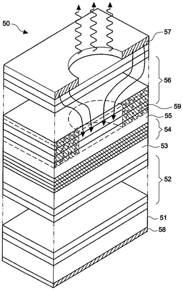 Electrically pumped photonic crystal surface-emitting laser element with light detection structure