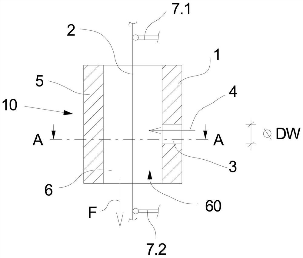 Entangling device for entangling synthetic multifilament yarns