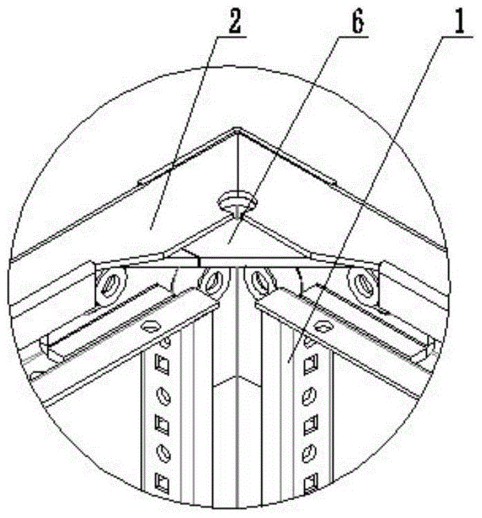 A new type of 45-degree wing angle g-profile switchgear cabinet body