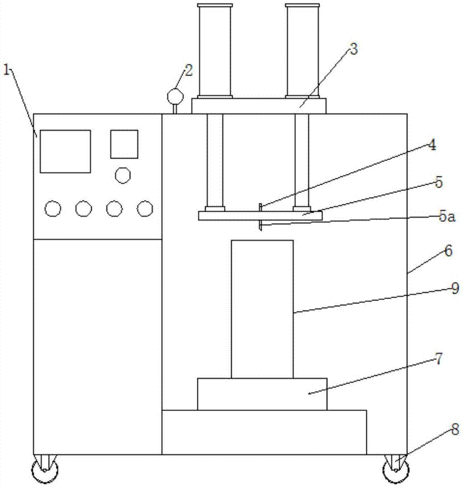 Air tightness test component