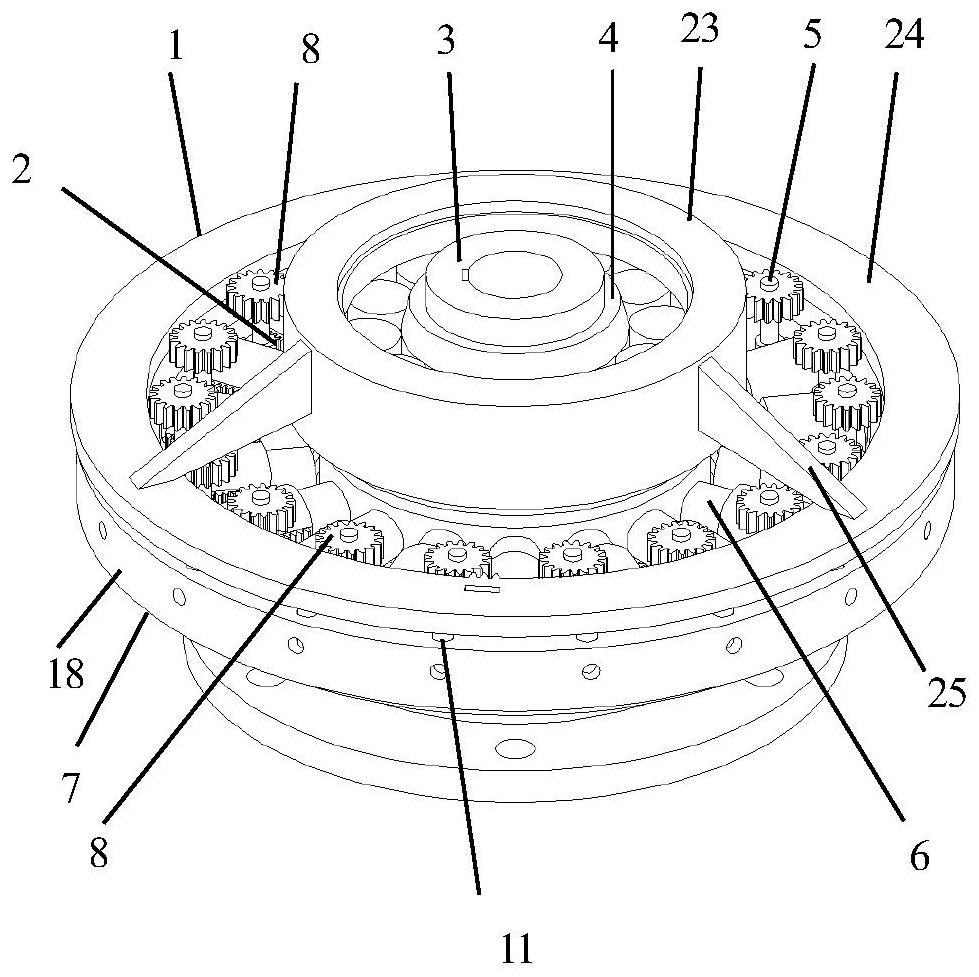 Mechanical quantitative adjustment torque limiter