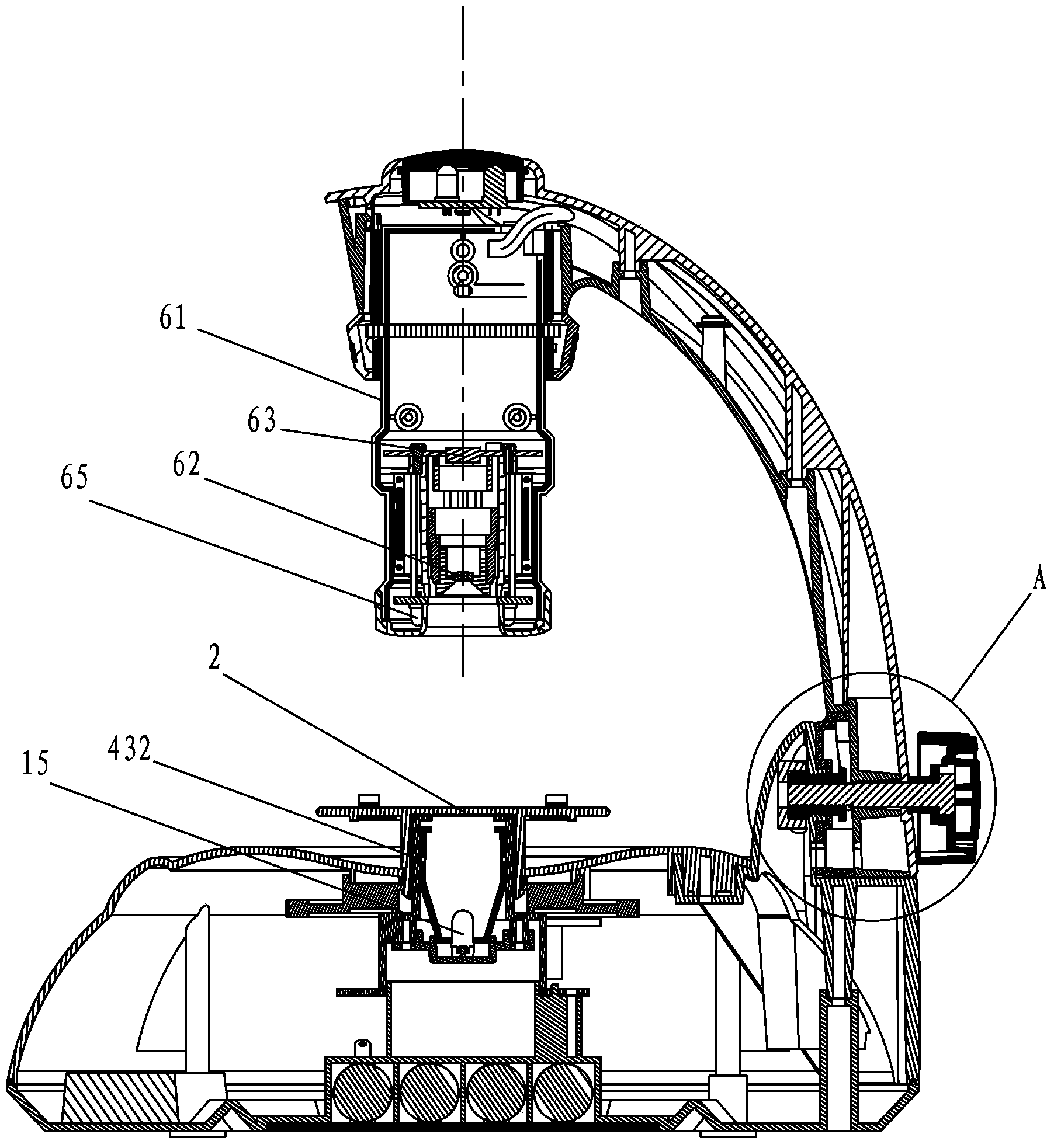 Microscope device capable of observing object to be tested at multiple angles