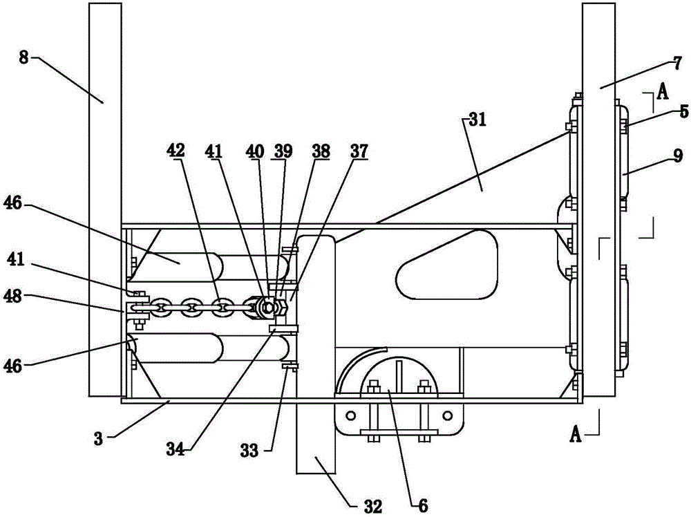 Universal adjusting type independent wheel hanging mechanism for trailer