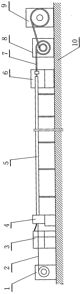 Flat cable production line