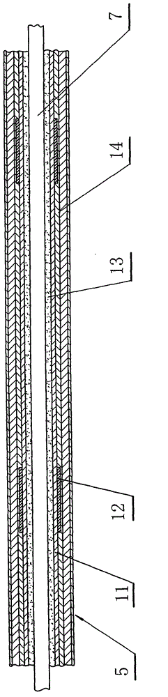 Flat cable production line