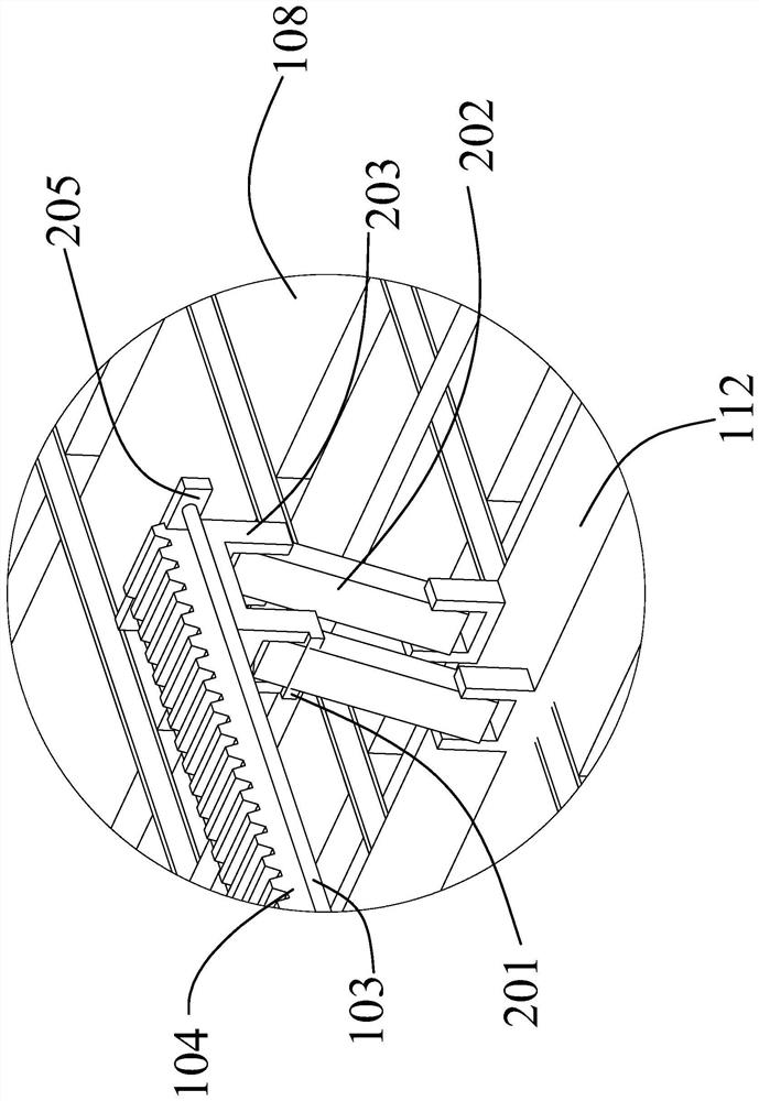 A kind of quilt automatic folding equipment