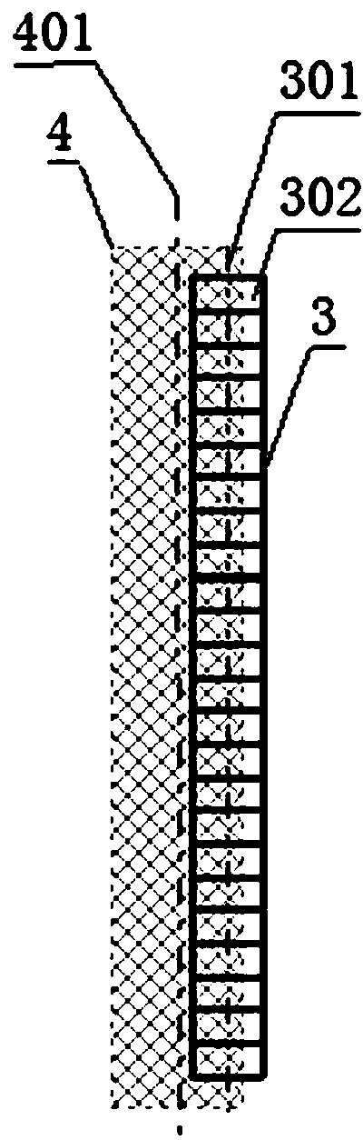 Detector for drift of X-ray fan and corresponding line scan imaging apparatus
