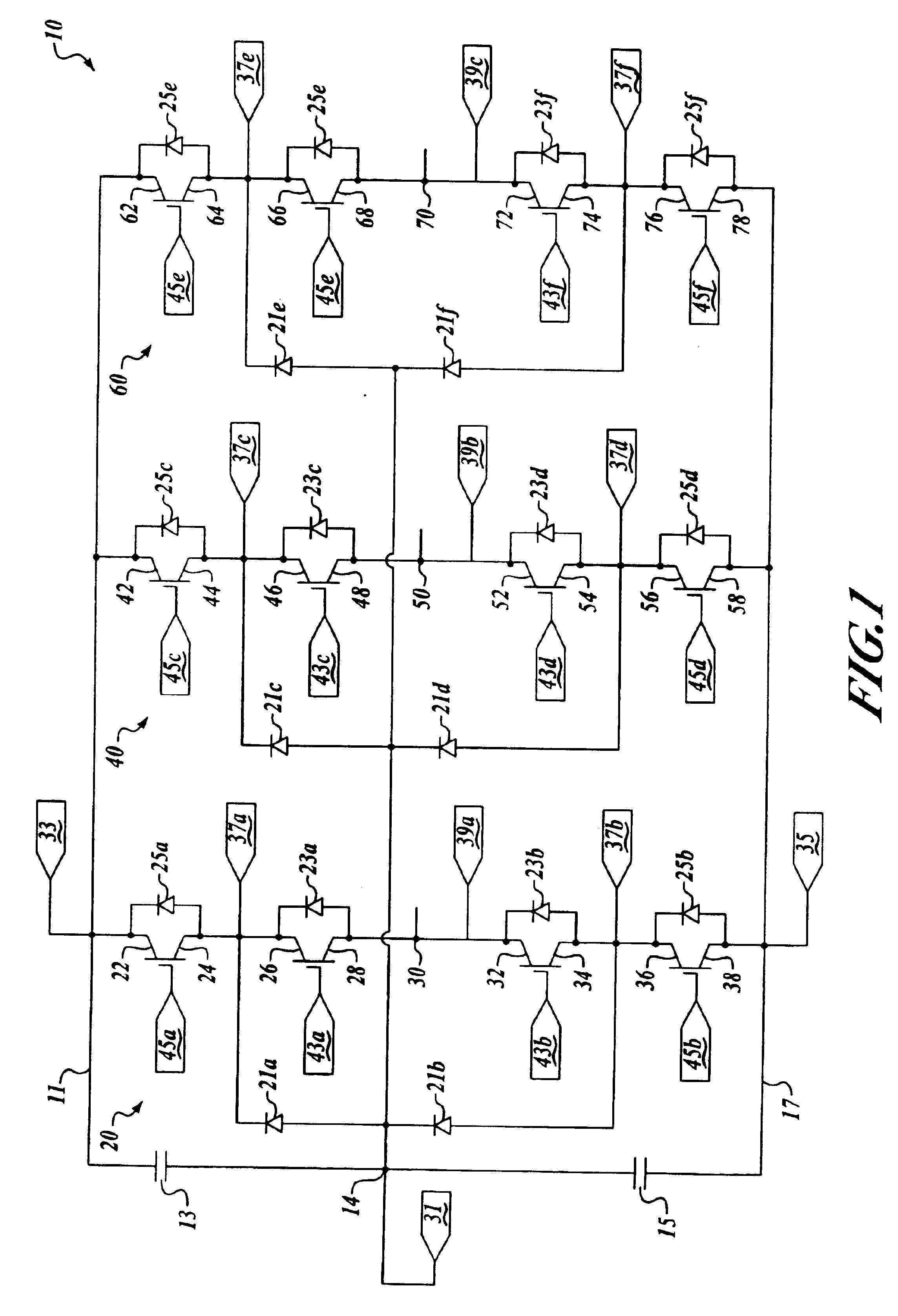 Control method for peak power delivery with limited DC-bus voltage