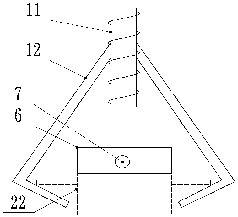 Pin bending device