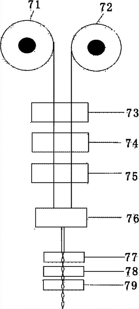 Lateral pumped fiber structure and manufacturing method thereof