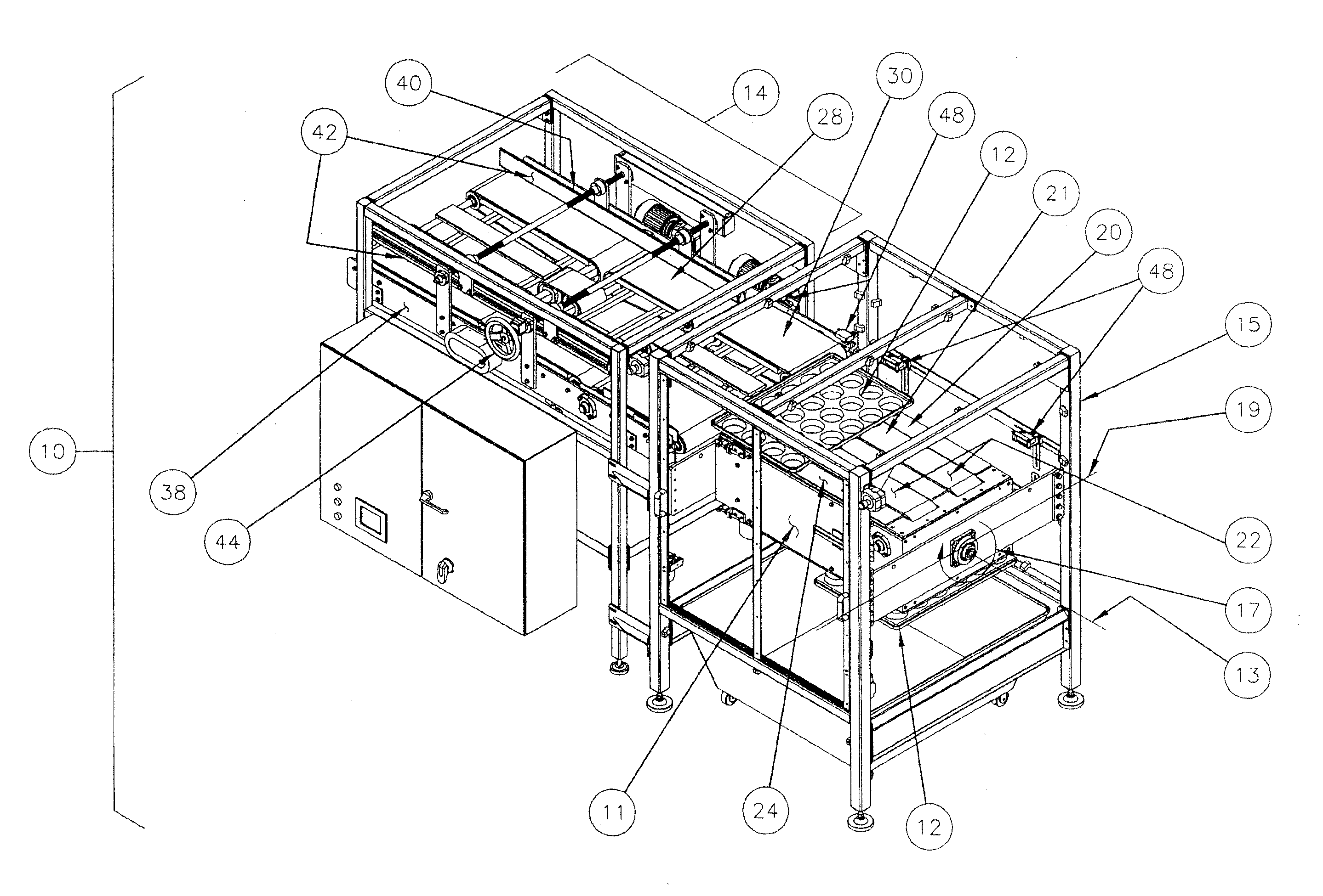 Pan inverting and/or cleaning system