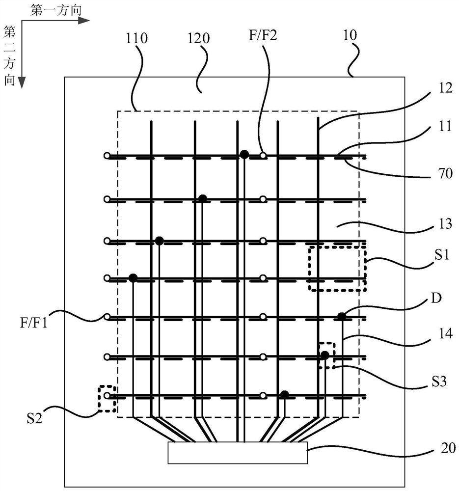 Array substrate, display panel and electronic equipment