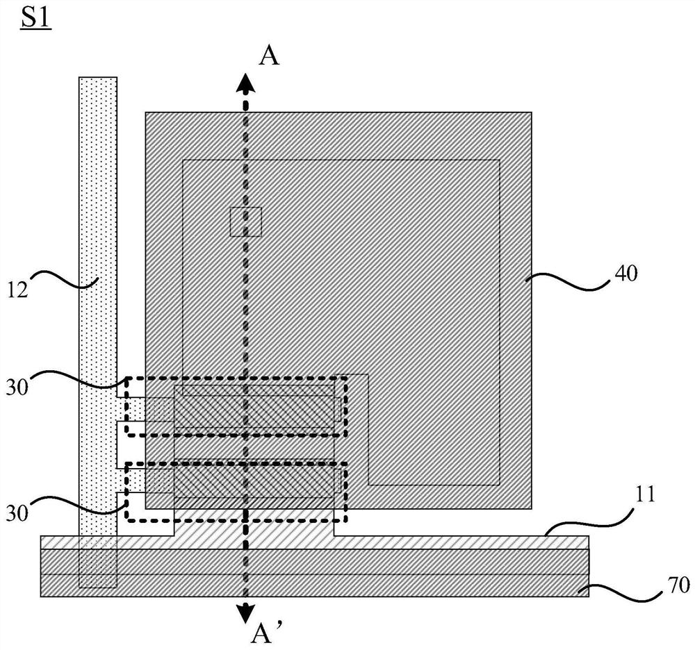 Array substrate, display panel and electronic equipment