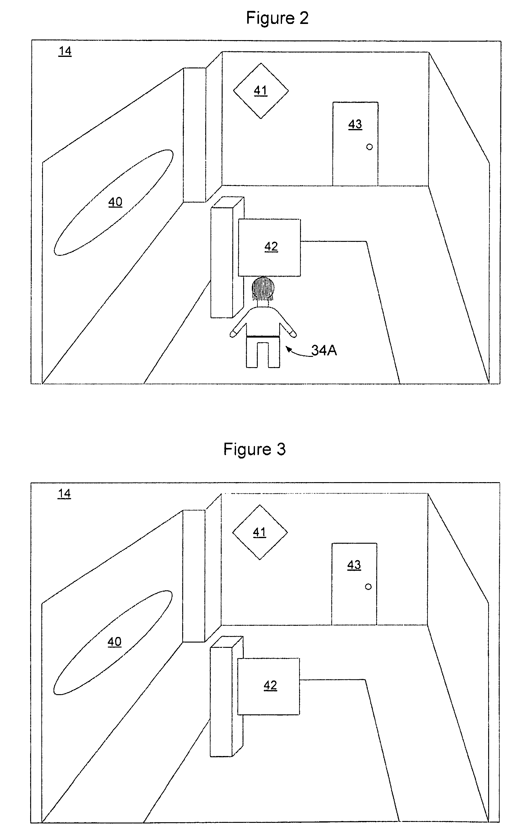 Method and apparatus for monitoring user attention with a computer-generated virtual environment