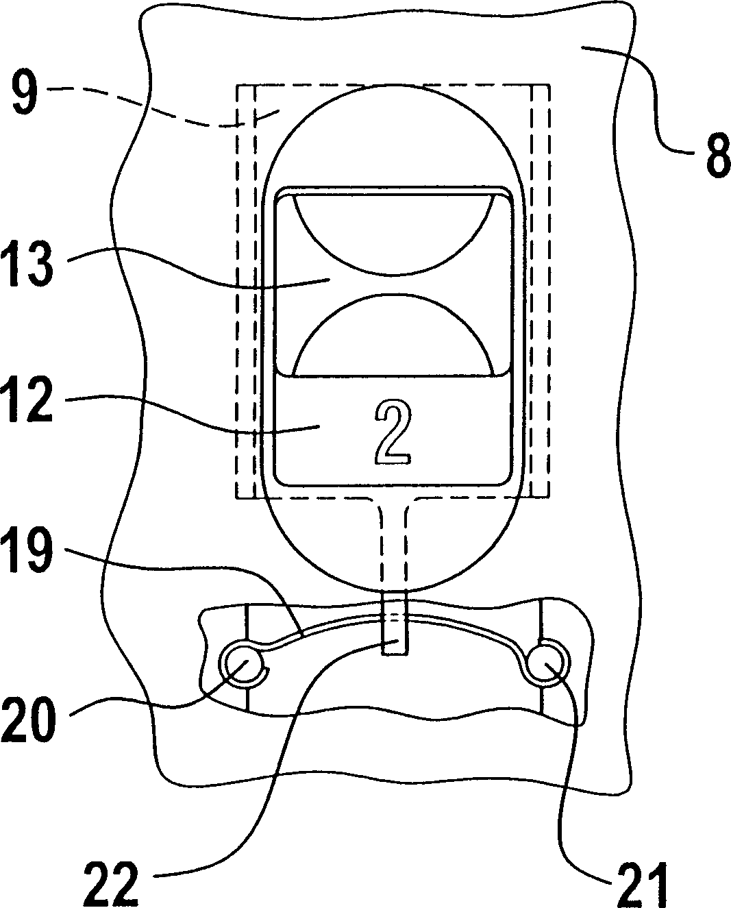 Two-stage speed variator device for converting electric tool