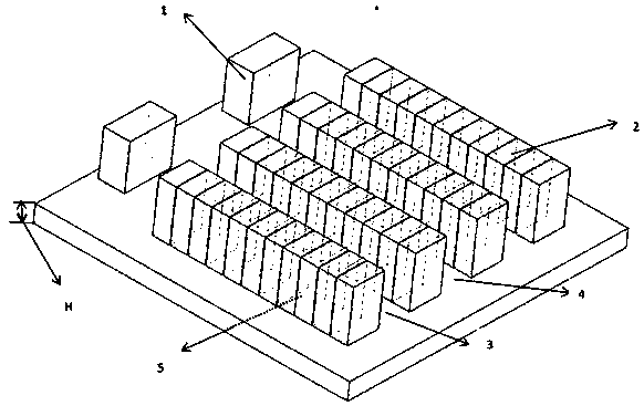 Underfloor air supply type data center with built-in partition plate air duct structure