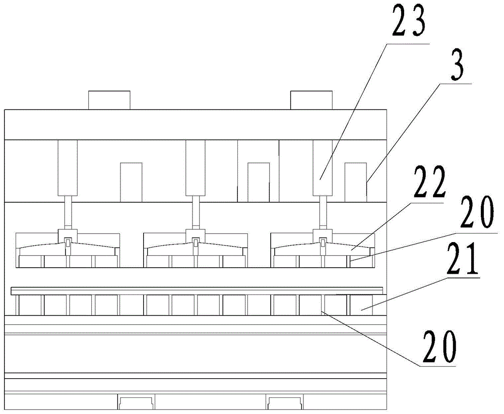 Wood board splicing machine and board splicing method thereof