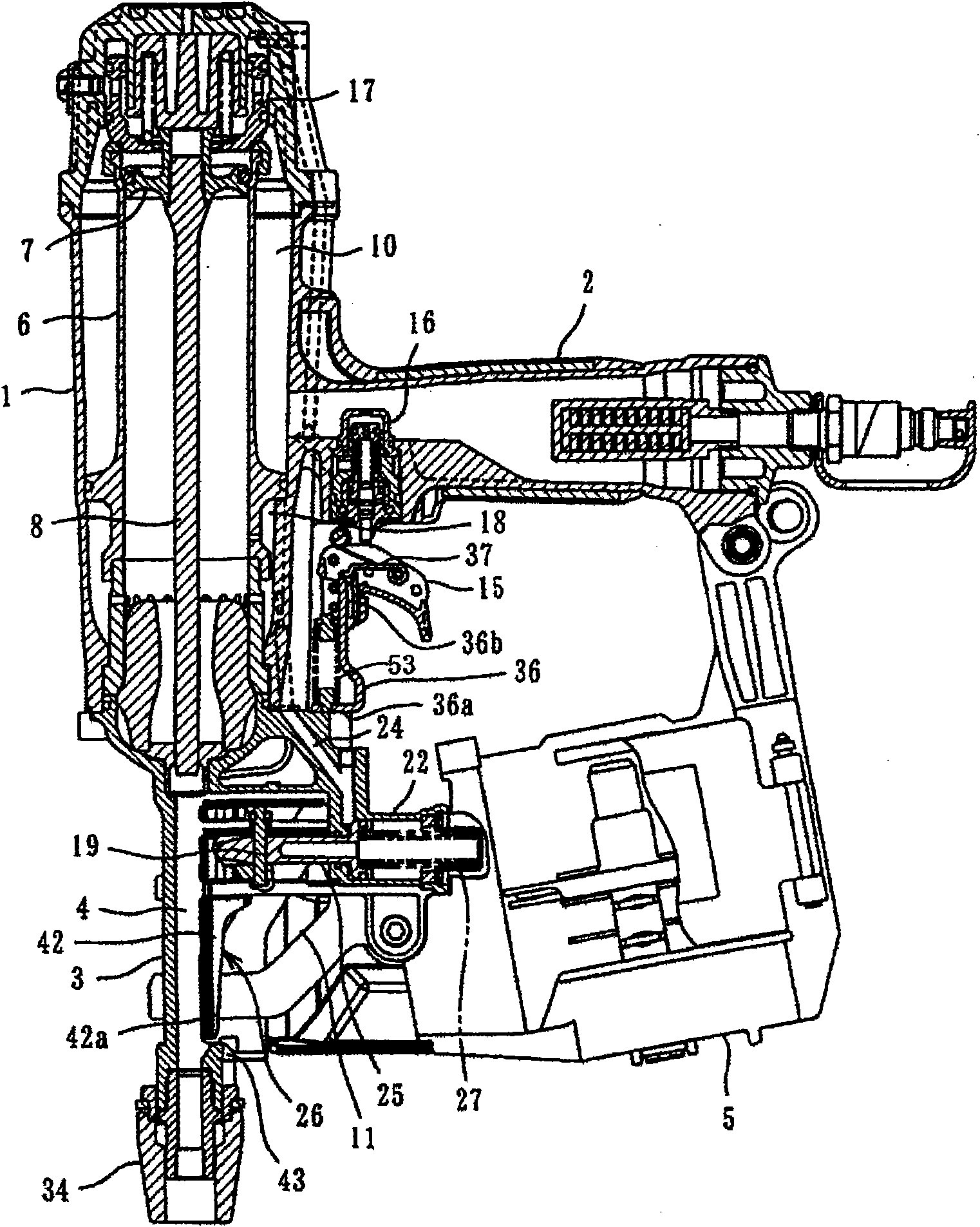 Fastener punching machine