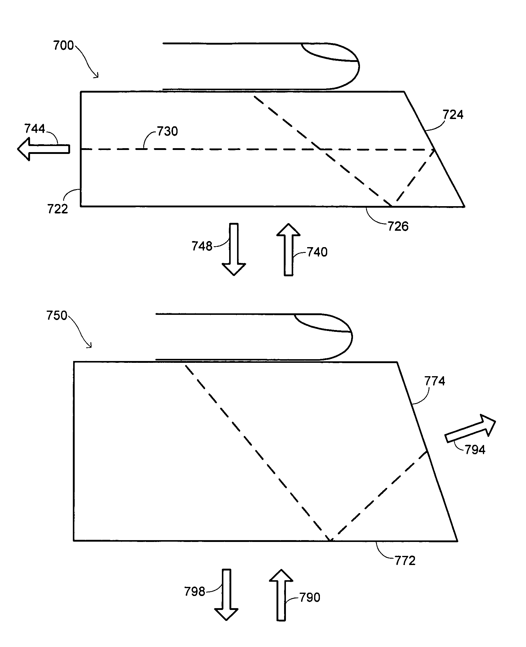 Combined total-internal-reflectance and tissue imaging systems and methods