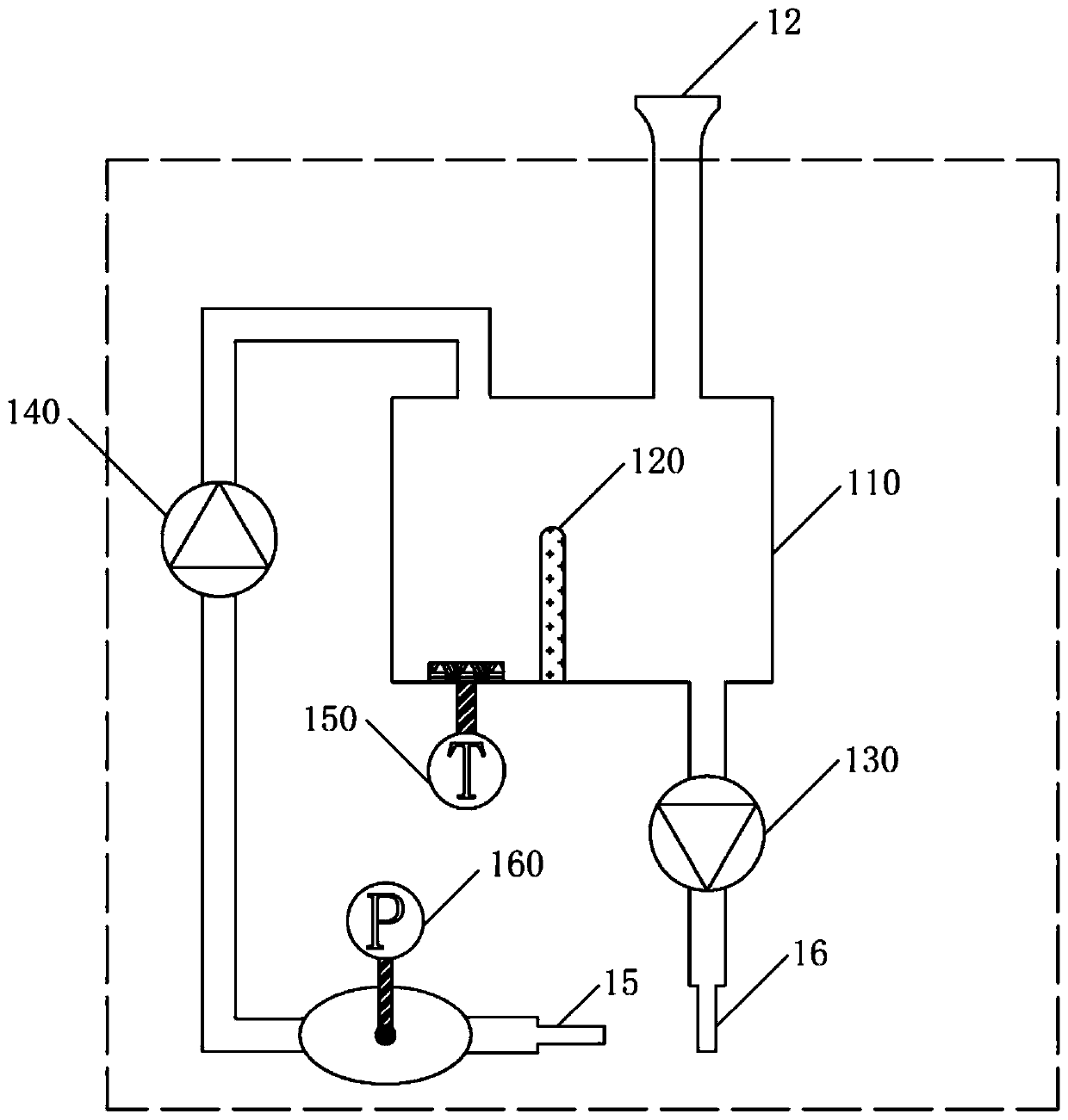 Bladder perfusion chemotherapy instrument