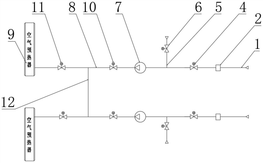 Novel air heater system arrangement method