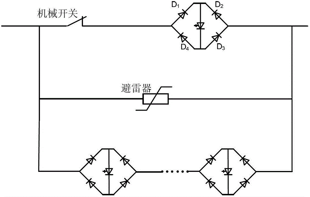 A DC circuit breaker and breaking method thereof