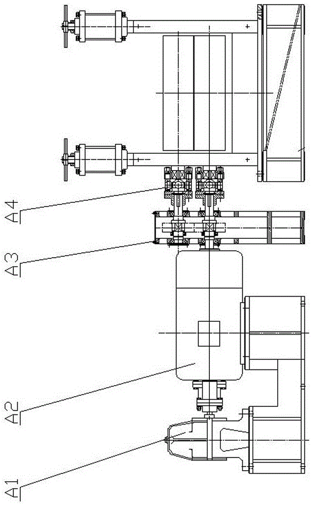 A complete set of acid-free descaling equipment for steel strip surface and descaling method thereof