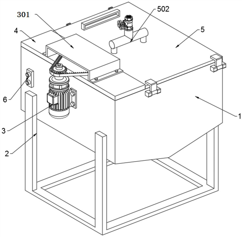 A vibrating screen type edible fungus cleaning equipment