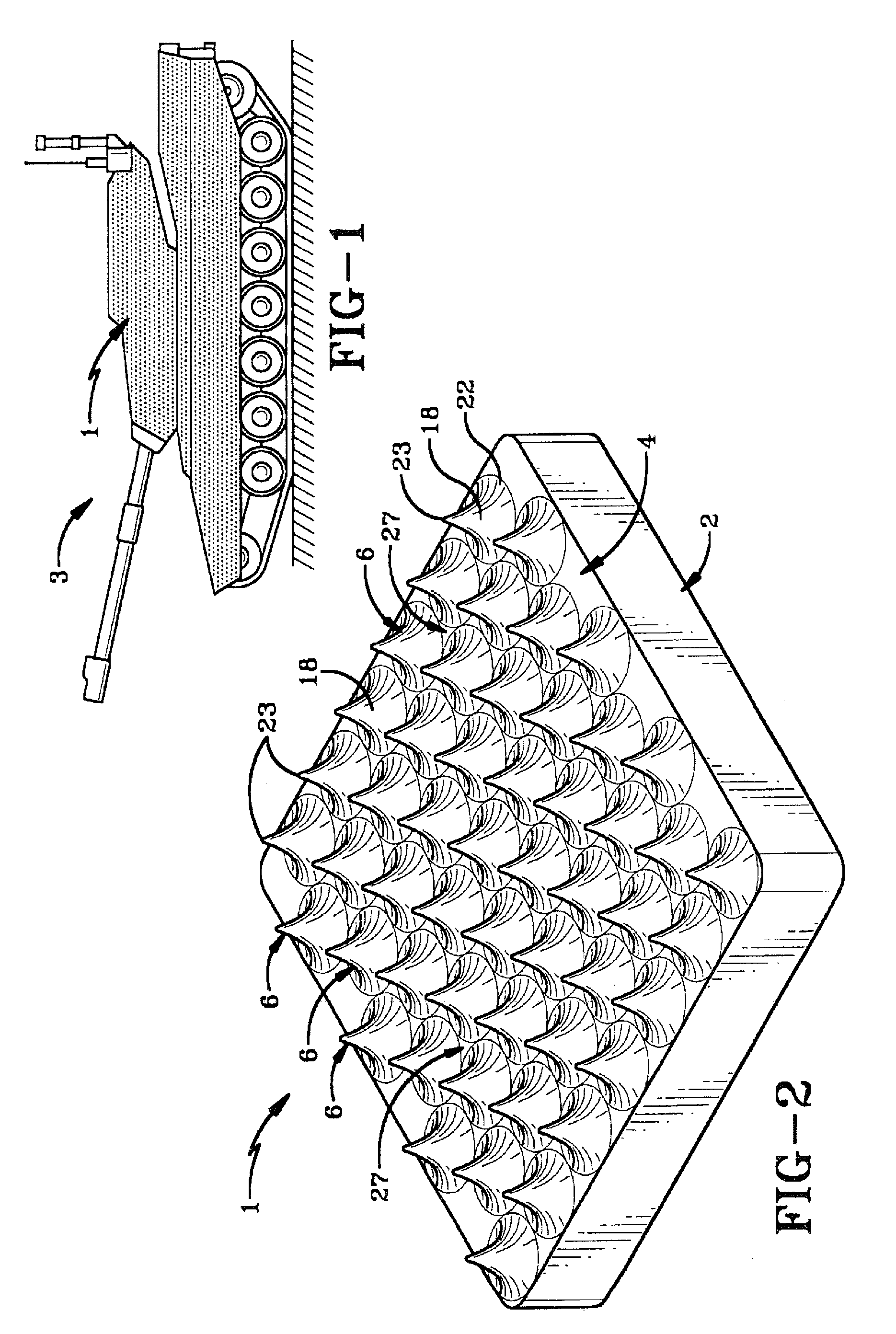 Method and apparatus for changing the trajectory of a projectile