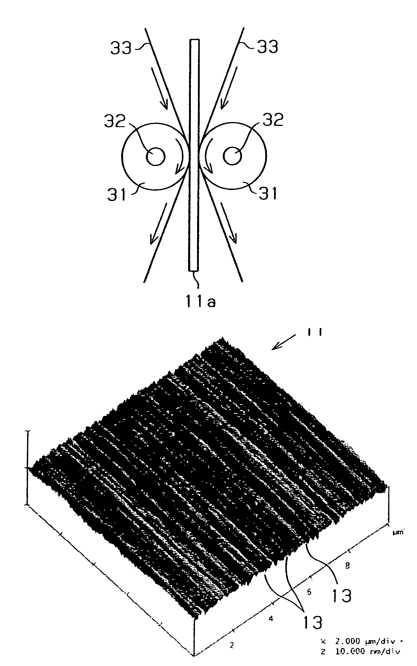 Glass substrate for information recording medium and process for manufacturing the same
