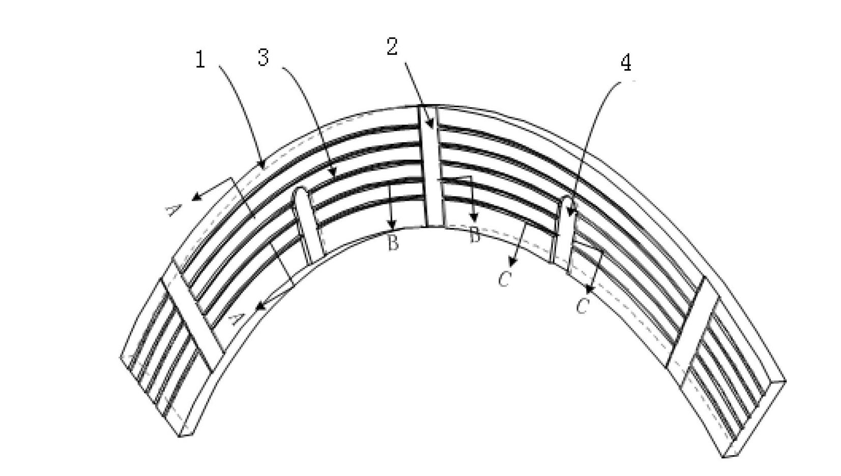 High/low-speed groove clutch friction plate