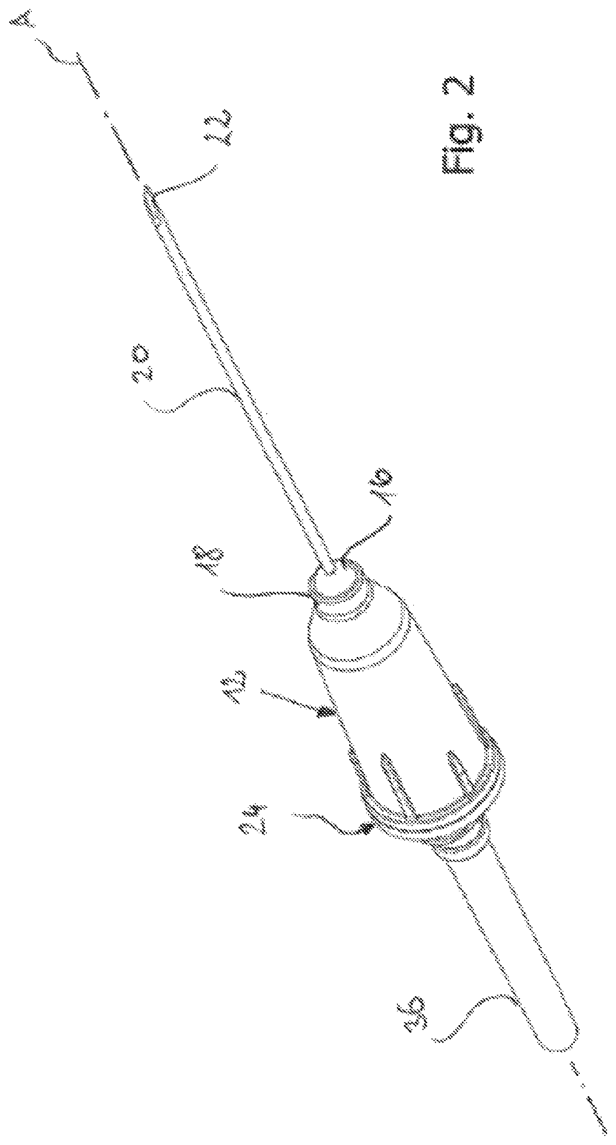 Needle assembly with flashback chamber for collecting blood or other liquid samples