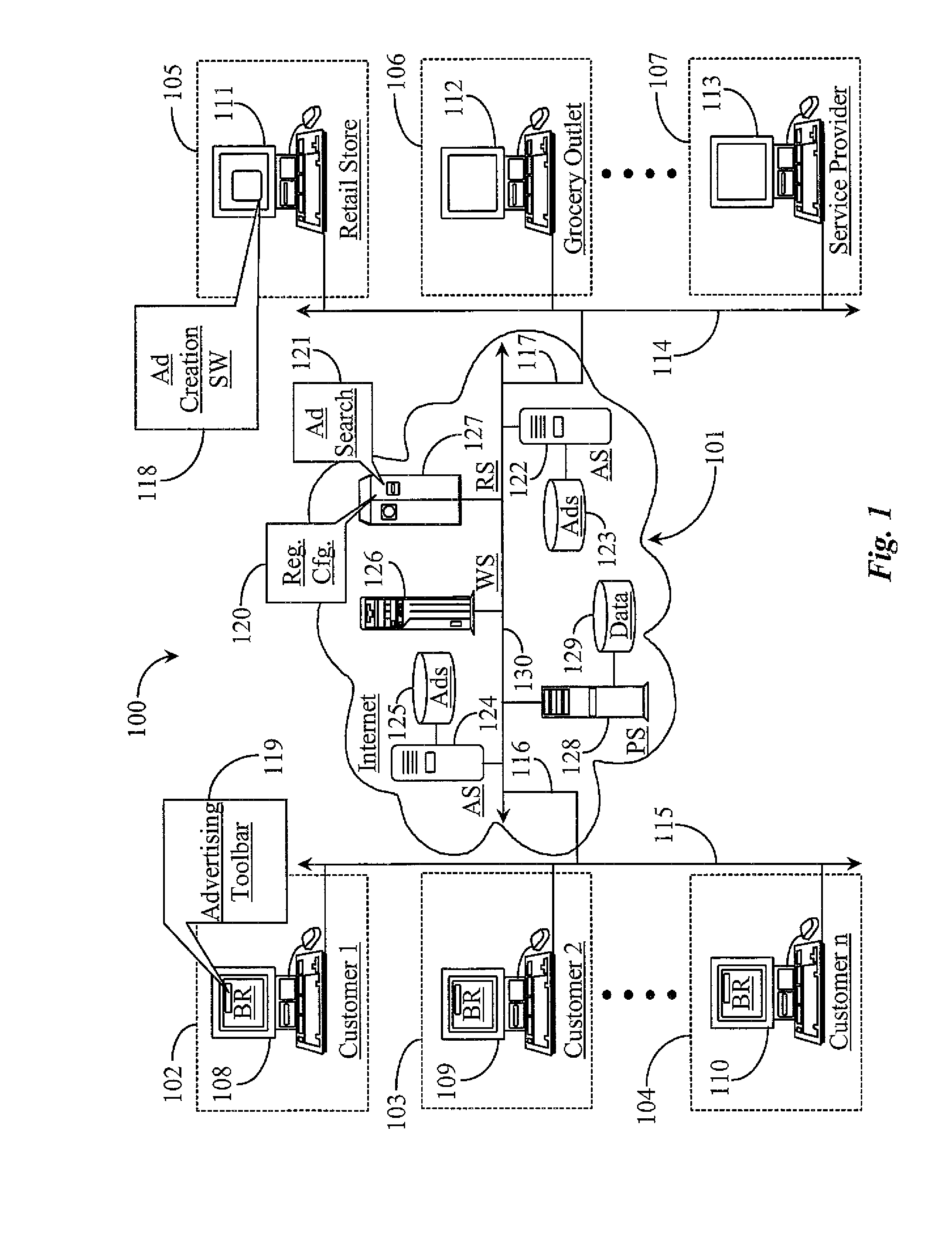 System and Methods for Ordering and Presenting Custom Electronic Advertisements