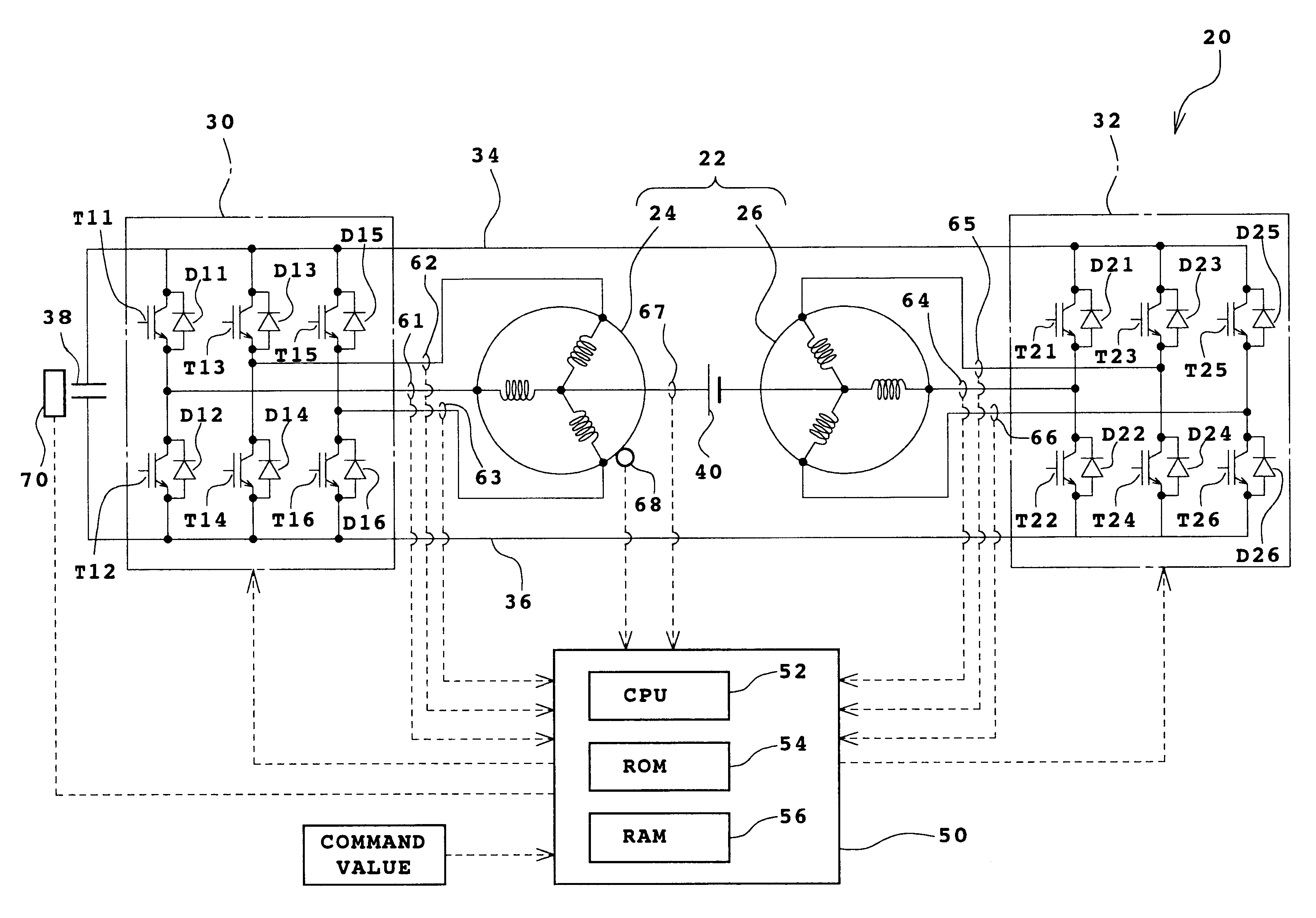 Driving apparatus, power output apparatus, and control method