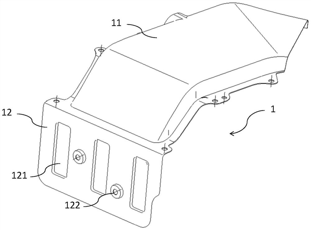 Drying channel cover plate, drying channel assembly and washing and drying all-in-one machine with same